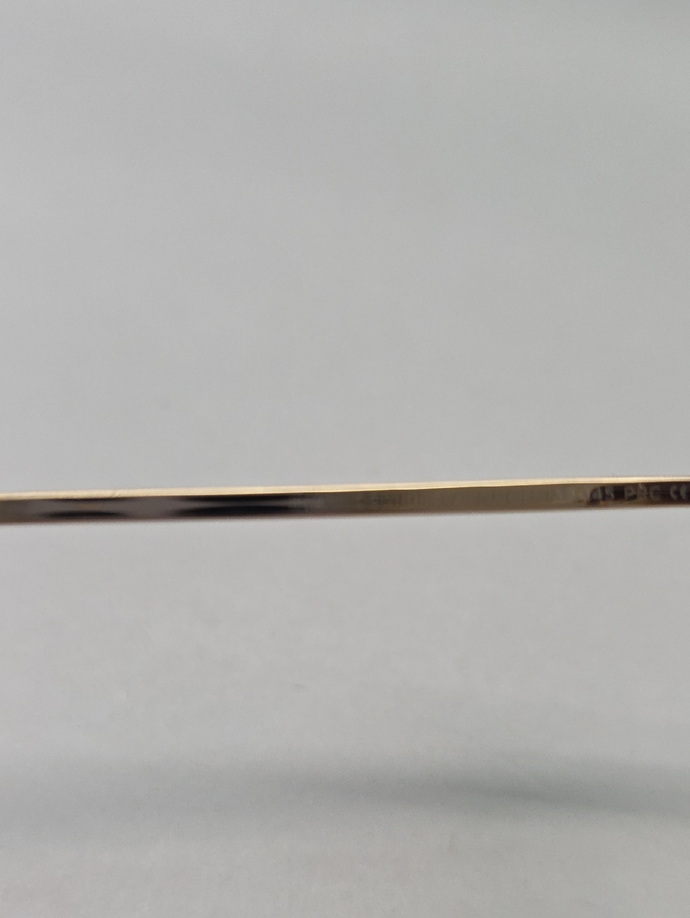 Diff Imani Shield Gold /Brown Gradient  Sunglasses - Picture 5 of 8